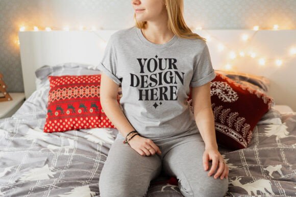 Christmas Bella Canvas 3001 Mockup 34 Review