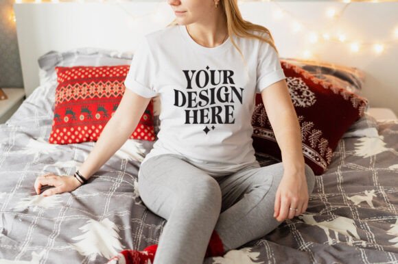 Christmas Bella Canvas 3001 Mockup 43 Review