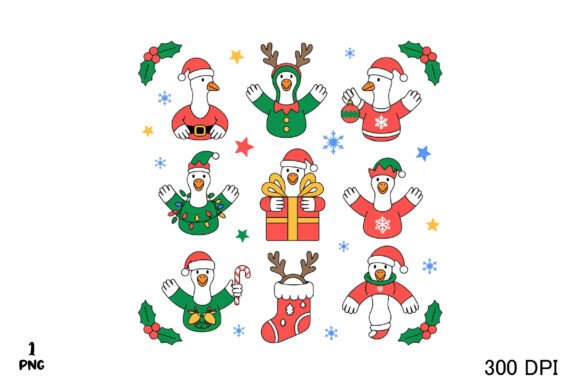 Funny Christmas Goose Sublimation: A Designer’s Take