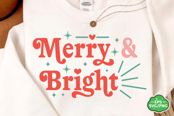 Merry Bright SVG Review for T-Shirt Designs