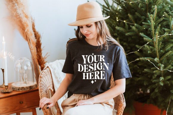Review: Christmas Bella Canvas 3001 Mockup 27