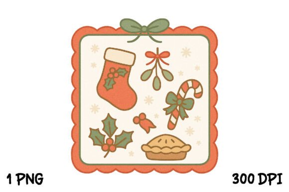 Review: Christmas Ornaments Coquette Frame PNG