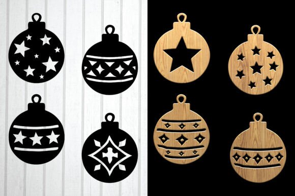 Reviewing Christmas Ornaments, Laser-cut for Crafts