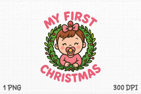 Reviewing My 1st Baby Christmas Png for Embroidery