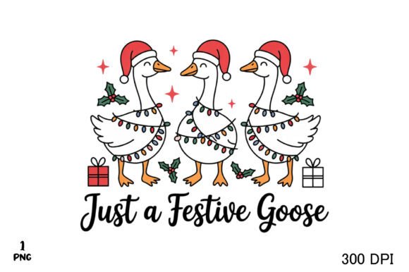 Reviewing the Festive Silly Goose Christmas PNG for Stitch