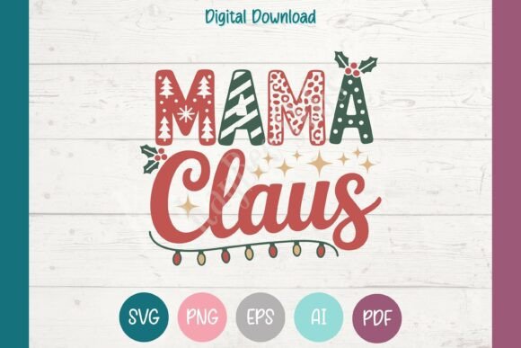 Reviewing the Mama Claus Christmas SVG for Embroidery