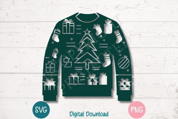 Ugly Christmas SVG for Crafts & Branding