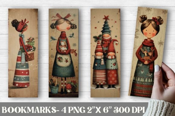 Vintage Christmas Girls: Print Templates Review